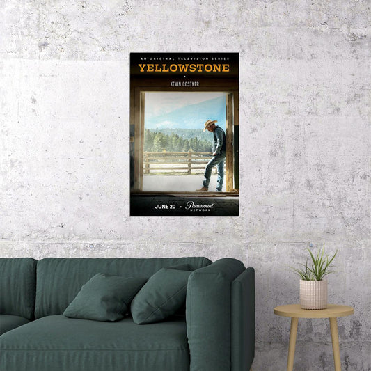 Yellowstone Tv Series Fight Usa Drama Poster Wall Art Print Home Wall Decor - xonomax