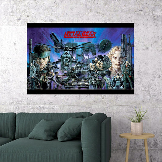 Metal Gear Solid 5 The Phantom Pain Game Poster Wall Art Print Home Wall Decor - xonomax