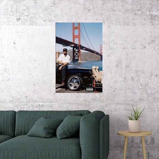 Larry June Adjust To The Game Rap Music Poster Wall Art Print Home Wall Decor - xonomax