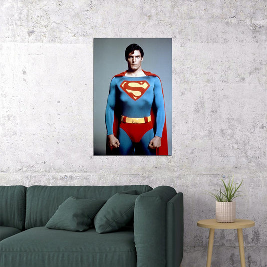 Christopher Reeve As Superman Poster Wall Art Print Home Wall Decor - xonomax