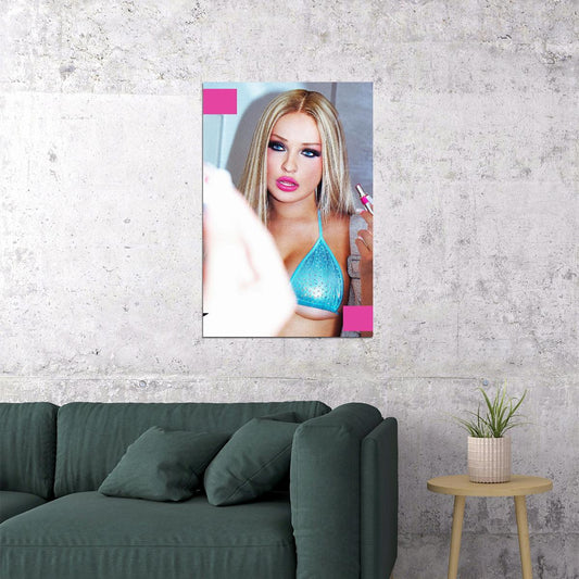 Singer Kim Petras Slut Pop Music Album Poster Wall Art Print Home Wall Decor - xonomax