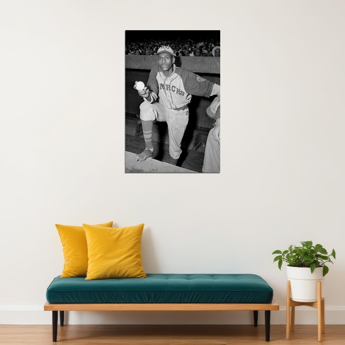 Satchel Paige Sports Photo Poster Wall Art Print Home Wall Decor