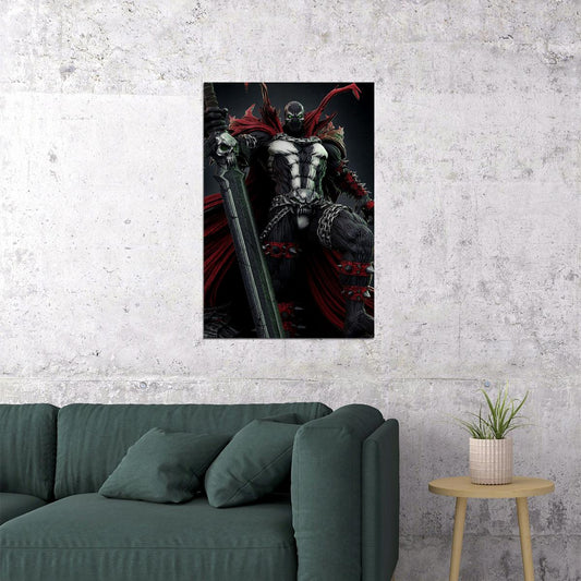 Spawn Movie Action Fantasy Poster Wall Art Print Home Wall Decor - xonomax