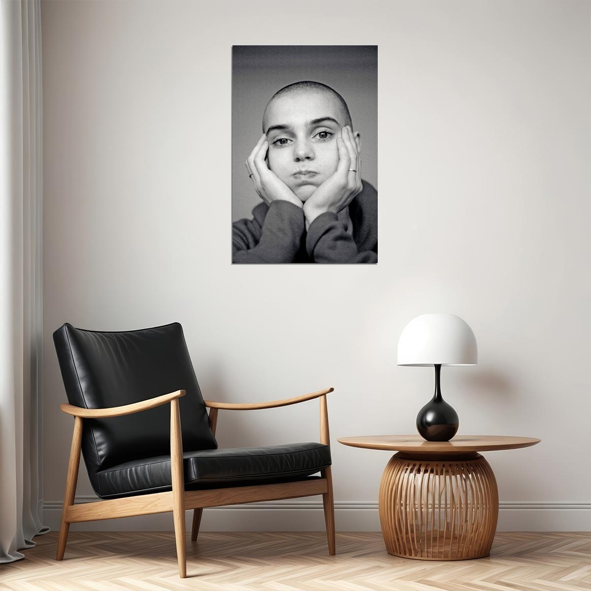 Sinead O'connor 80s 90s Vintage Singer Idol Poster Wall Art Print Home Wall Decor