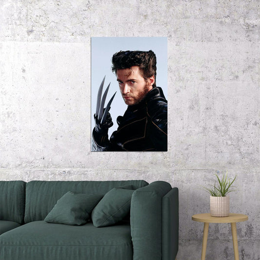 X Men Wolverine Hugh Jackman Movie Poster Wall Art Print Home Wall Decor - xonomax