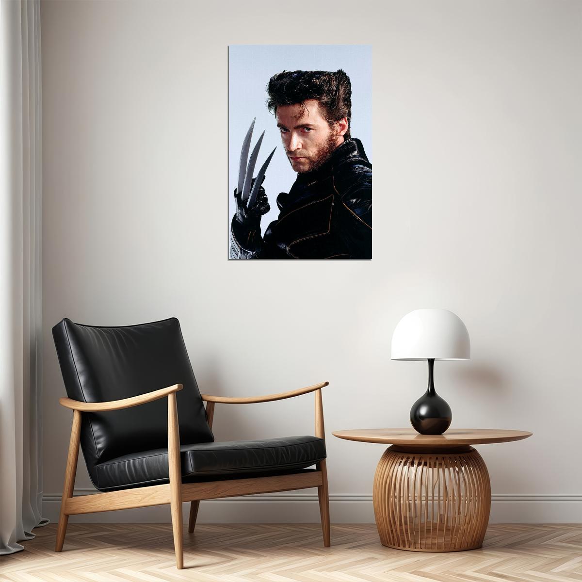 X Men Wolverine Hugh Jackman Movie Poster Wall Art Print Home Wall Decor - xonomax