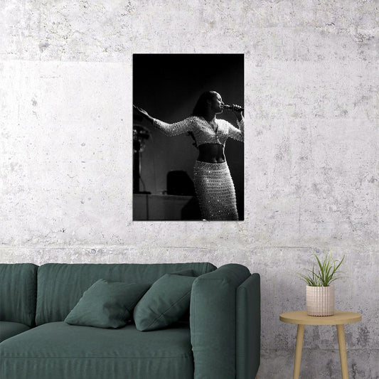 Sade 80's 90's Beauty Singer Musician Star Poster Wall Art Print Home Wall Decor - xonomax