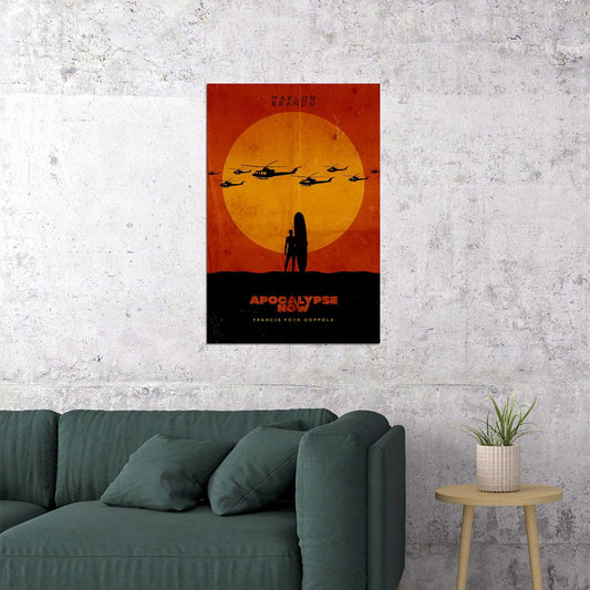 Apocalypse Now Classic Movie Cover Mystery Drama Poster Wall Art Print Home Wall Decor - xonomax