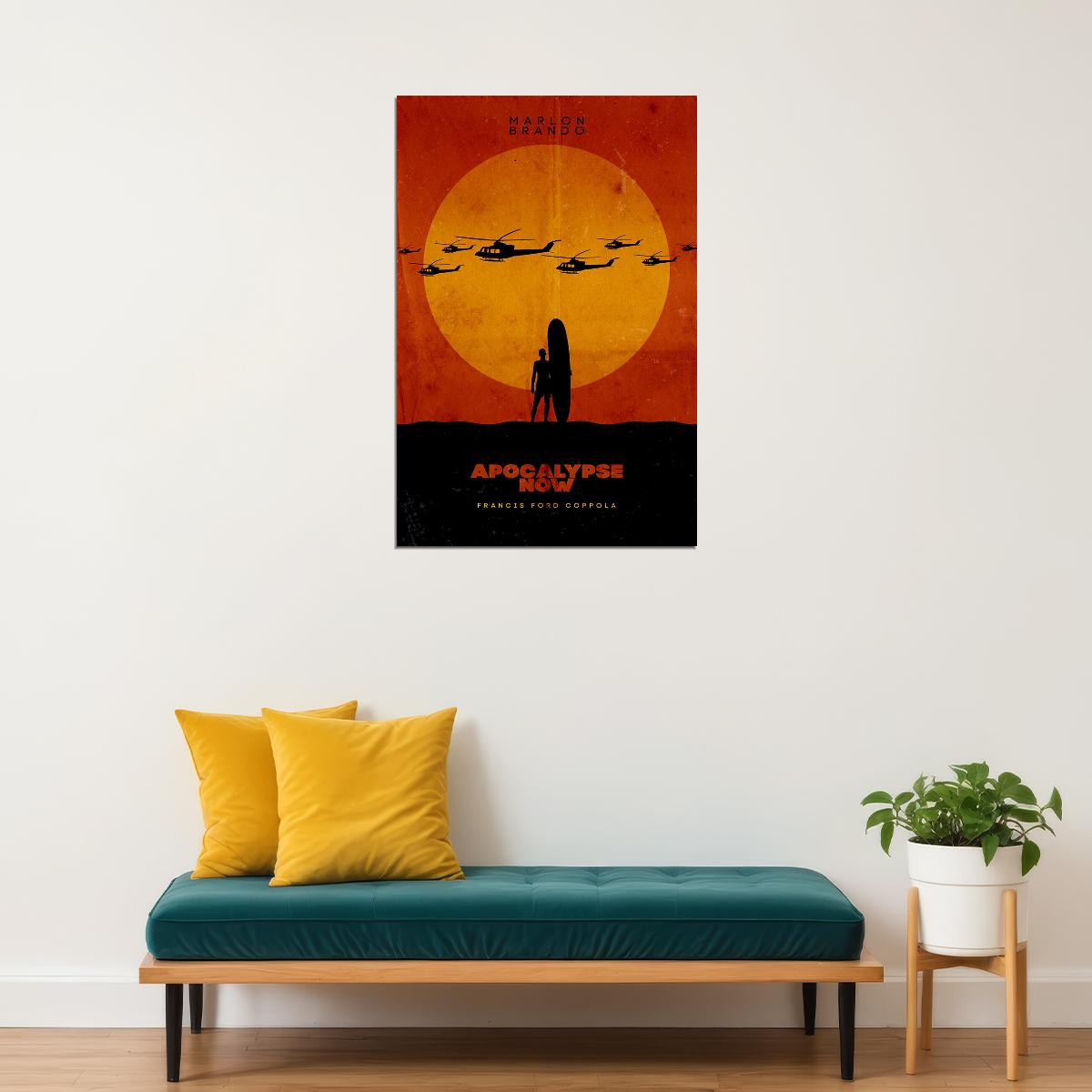 Apocalypse Now Classic Movie Cover Mystery Drama Poster Wall Art Print Home Wall Decor