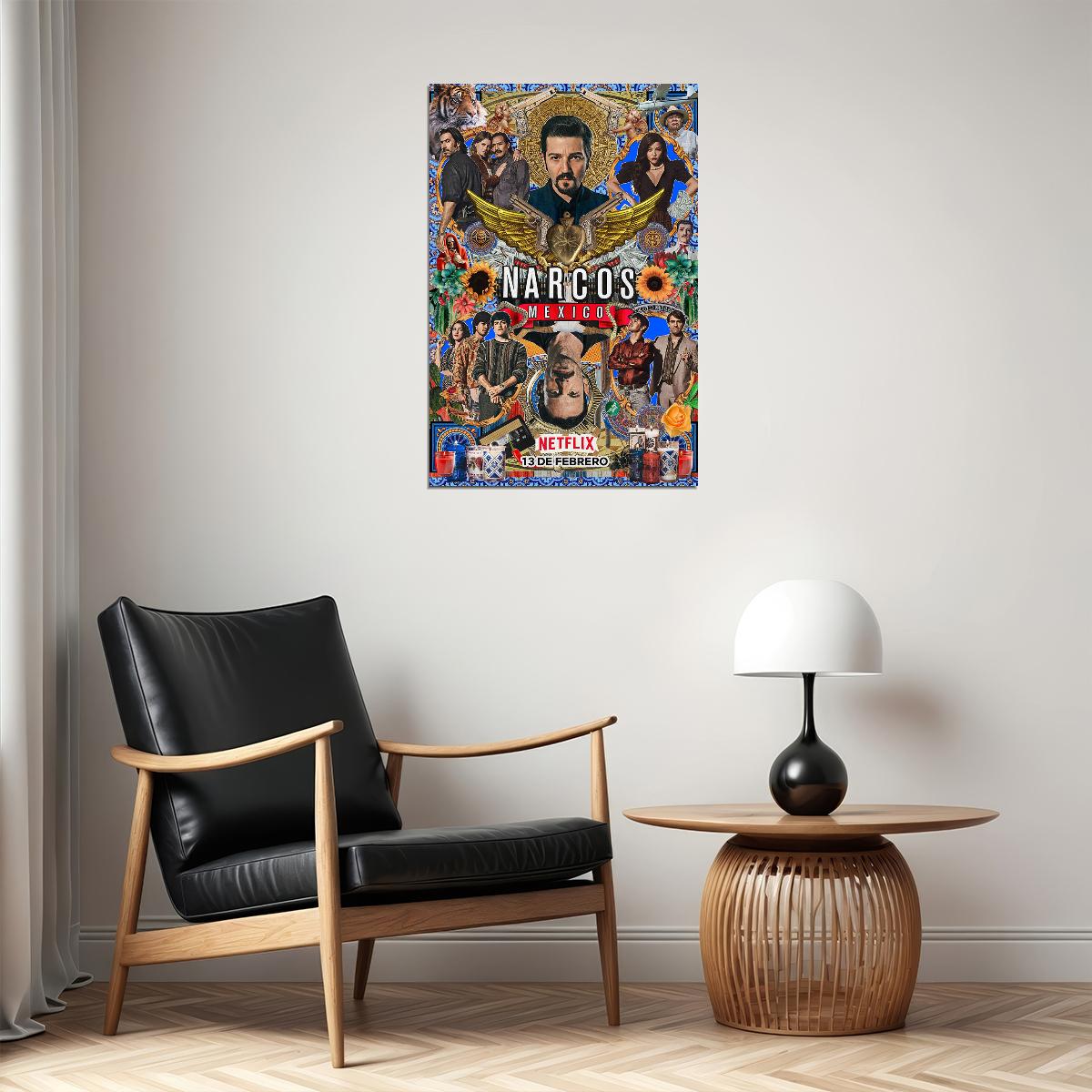 Narcos Mexico Season 2 Action Crime Tv Show Poster Wall Art Print Home Wall Decor