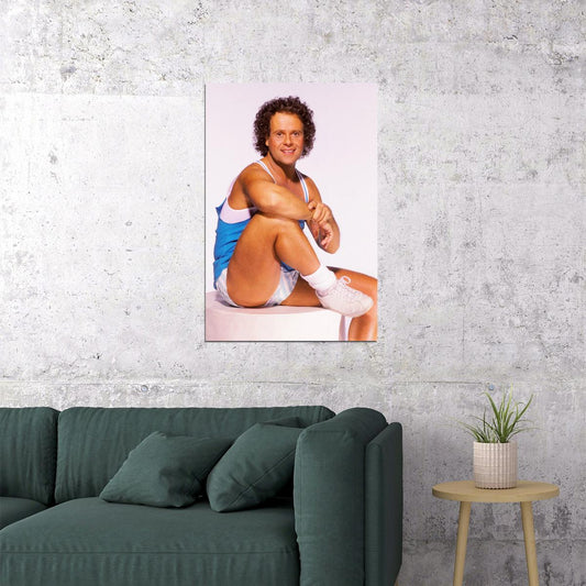 Richard Simmons 80's 90's Teen Tv Movie Poster Wall Art Print Home Wall Decor - xonomax