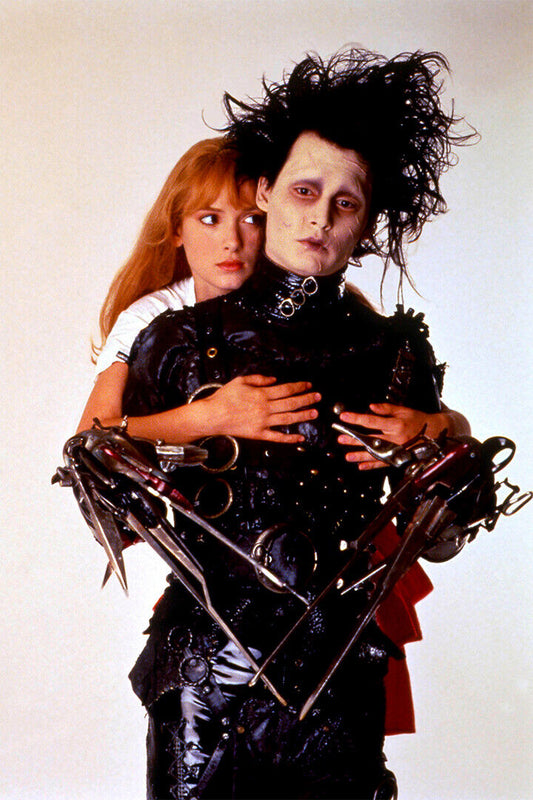Edward Scissorhands And Kim Fantasy Movie Poster Wall Art Print Home Wall Decor - xonomax