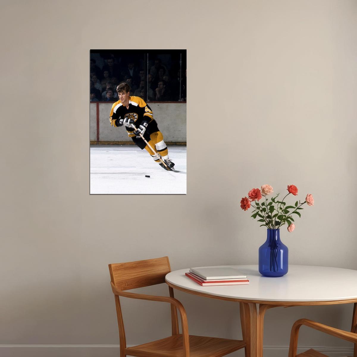 Bobby Orr Celebrity Ice Hockey Player Poster Wall Art Print Home Wall Decor - xonomax