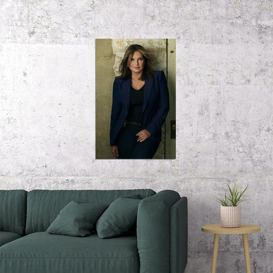 Mariska Hargitay Celebrity Tv Series Actress Star Poster Wall Art Print Home Wall Decor - xonomax