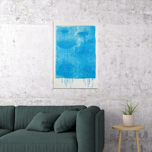 Abstract David Hockney Rain Photo Artist Poster Wall Art Print Home Wall Decor - xonomax