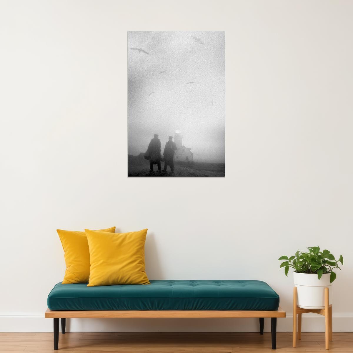 The Lighthouse Movie Robert Eggers Poster Wall Art Print Home Wall Decor - xonomax