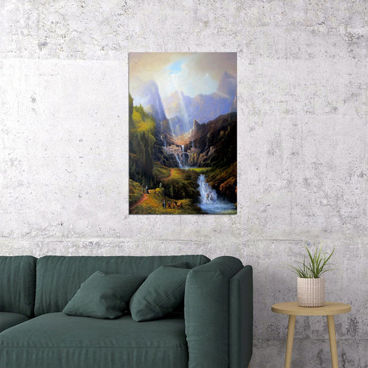 Lord Of The Rings Movie Drama Fantasy Poster Wall Art Print Home Wall Decor - xonomax