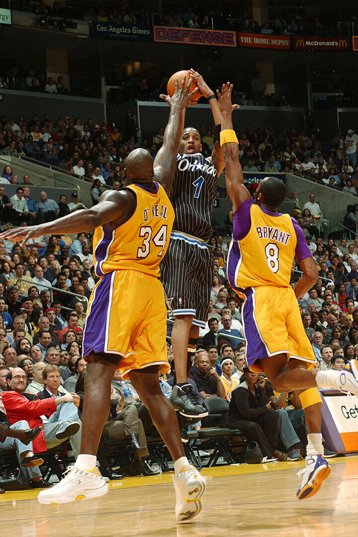 Dunk Block Star Tracy Mcgrady Usa Classic Basketball Poster Wall Art Print Home Wall Decor - xonomax