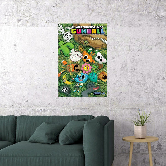 The Amazing World Of Gumball Cartoon Kids Poster Wall Art Print Home Wall Decor - xonomax