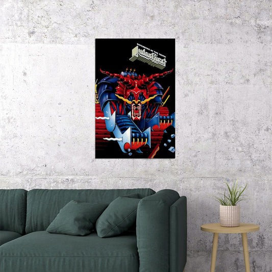 Judas Priest Defenders Of The Faith Heavy Metal Poster Wall Art Print Home Wall Decor - xonomax