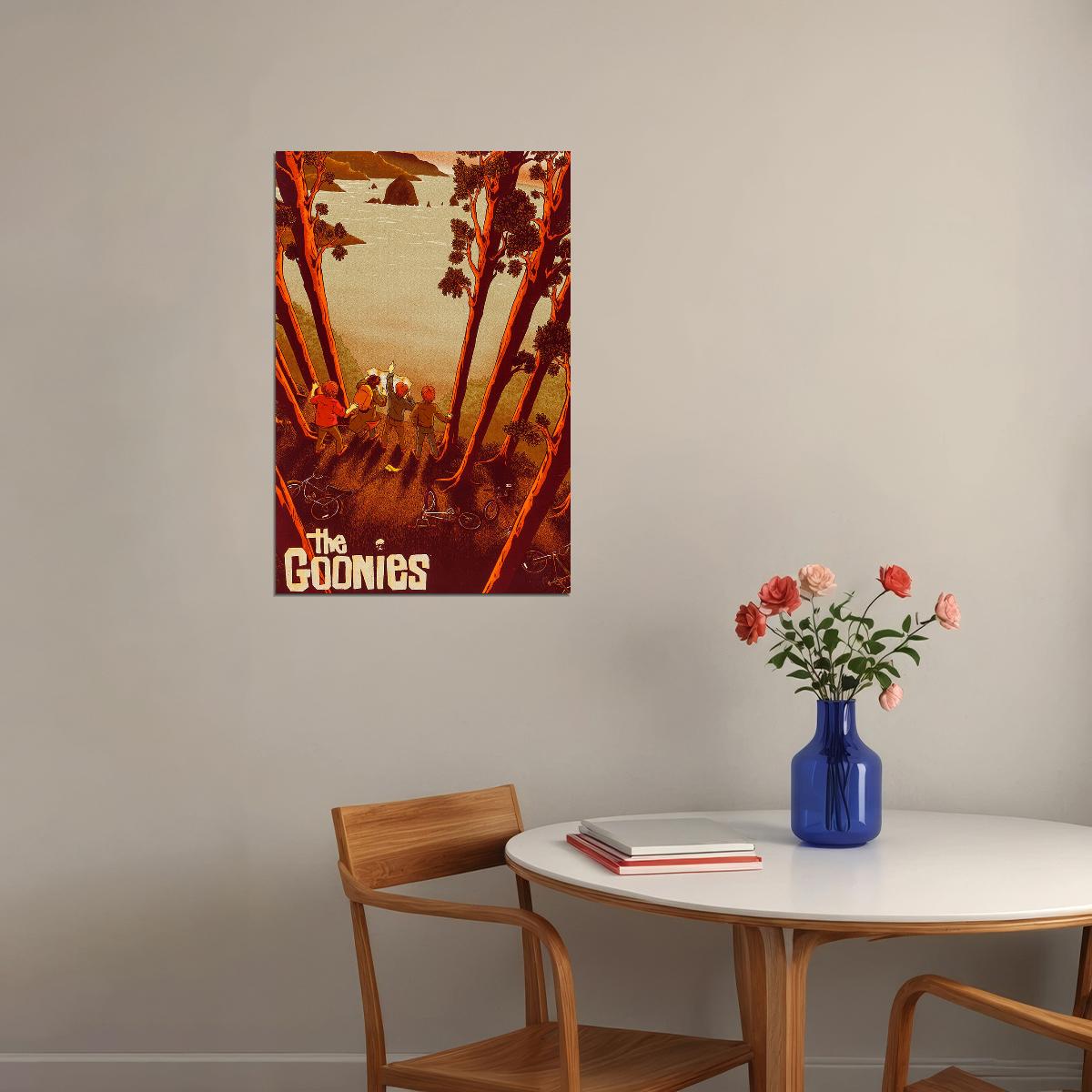 The Goonies Movie Steven Spielberg Poster Wall Art Print Home Wall Decor - xonomax