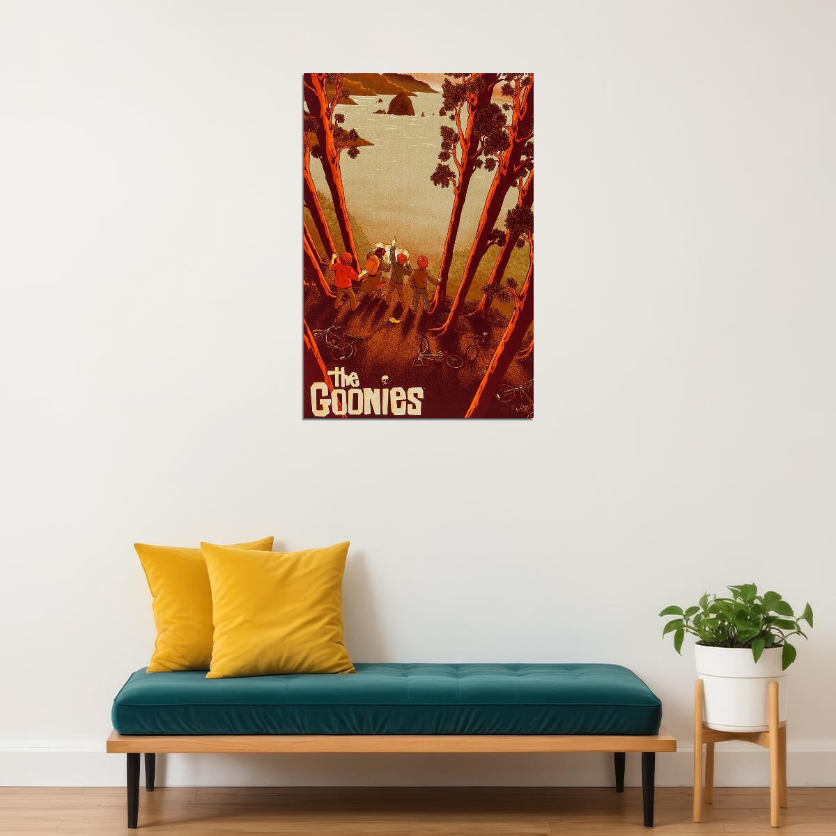 The Goonies Movie Steven Spielberg Poster Wall Art Print Home Wall Decor - xonomax