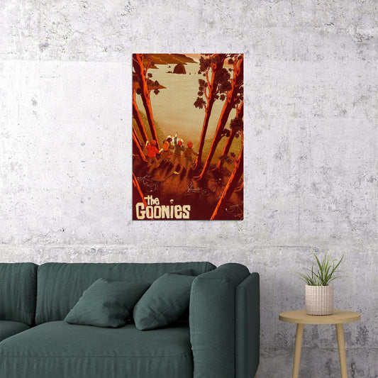 The Goonies Movie Steven Spielberg Poster Wall Art Print Home Wall Decor - xonomax