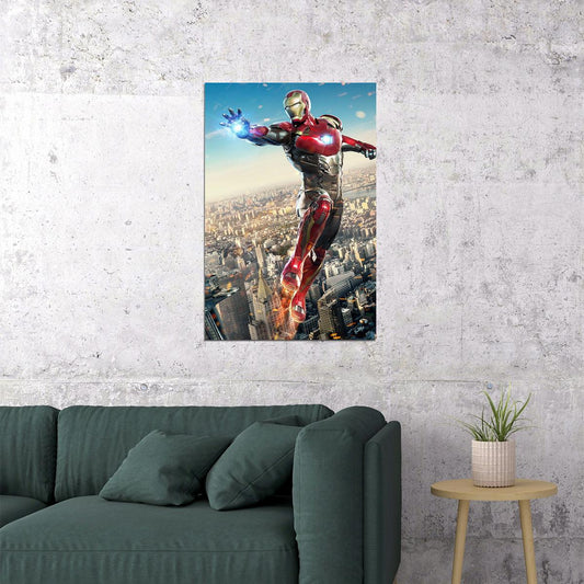 Iron Man Avengers Movie Tony Stark Poster Wall Art Print Home Wall Decor - xonomax