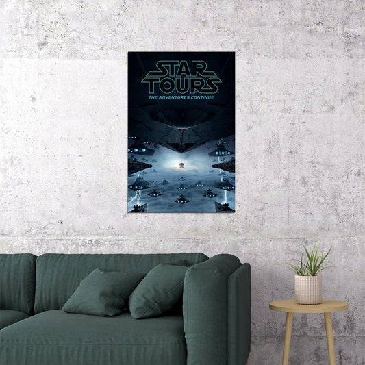 Star Tours Adventure Poster Wall Art Print Home Wall Decor - xonomax