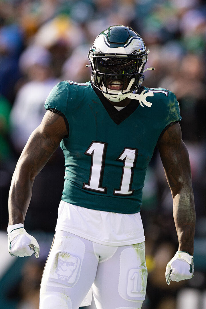 A. J. Brown Philadelphia Eagles American Football Player Poster Wall Art Print Home Wall Decor - xonomax