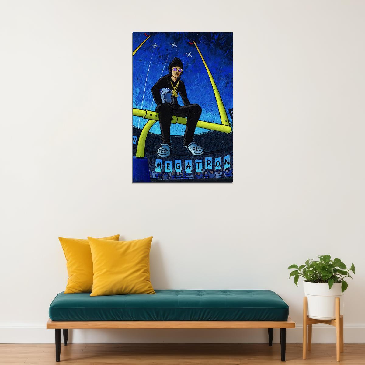 Babytron American Rapper Megatron Music Album Poster Wall Art Print Home Wall Decor - xonomax