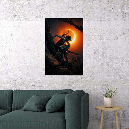 Shadow Of The Tomb Raider Action Adventure Video Game Series Poster Wall Art Print Home Wall Decor - xonomax