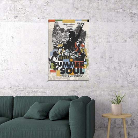 Summer Of Soul Movie Documentary Music Poster Wall Art Print Home Wall Decor - xonomax