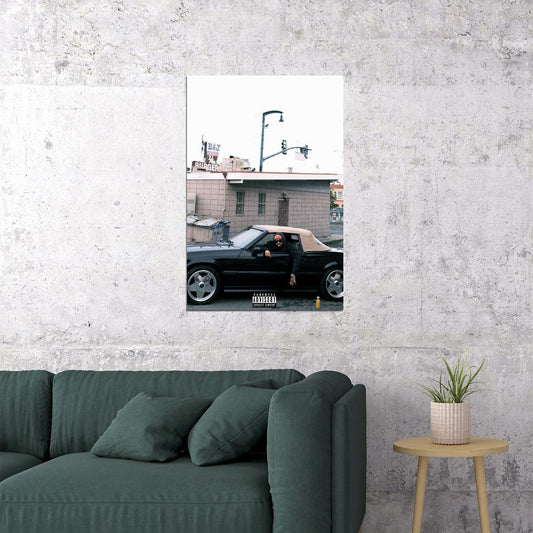 Larry June Numbers Album Poster Wall Art Print Home Wall Decor - xonomax