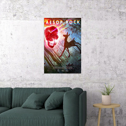 Aesop Rock Album Spirit World Field Guide Poster Wall Art Print Home Wall Decor - xonomax