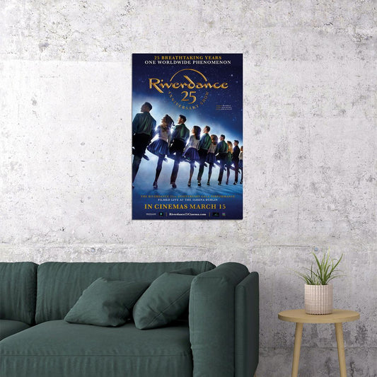 Riverdance 25th Anniversary Show Movie Musical Poster Wall Art Print Home Wall Decor - xonomax