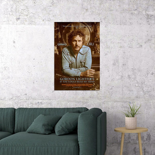 Gordon Lightfoot If You Could Read My Mind Movie Poster Wall Art Print Home Wall Decor - xonomax