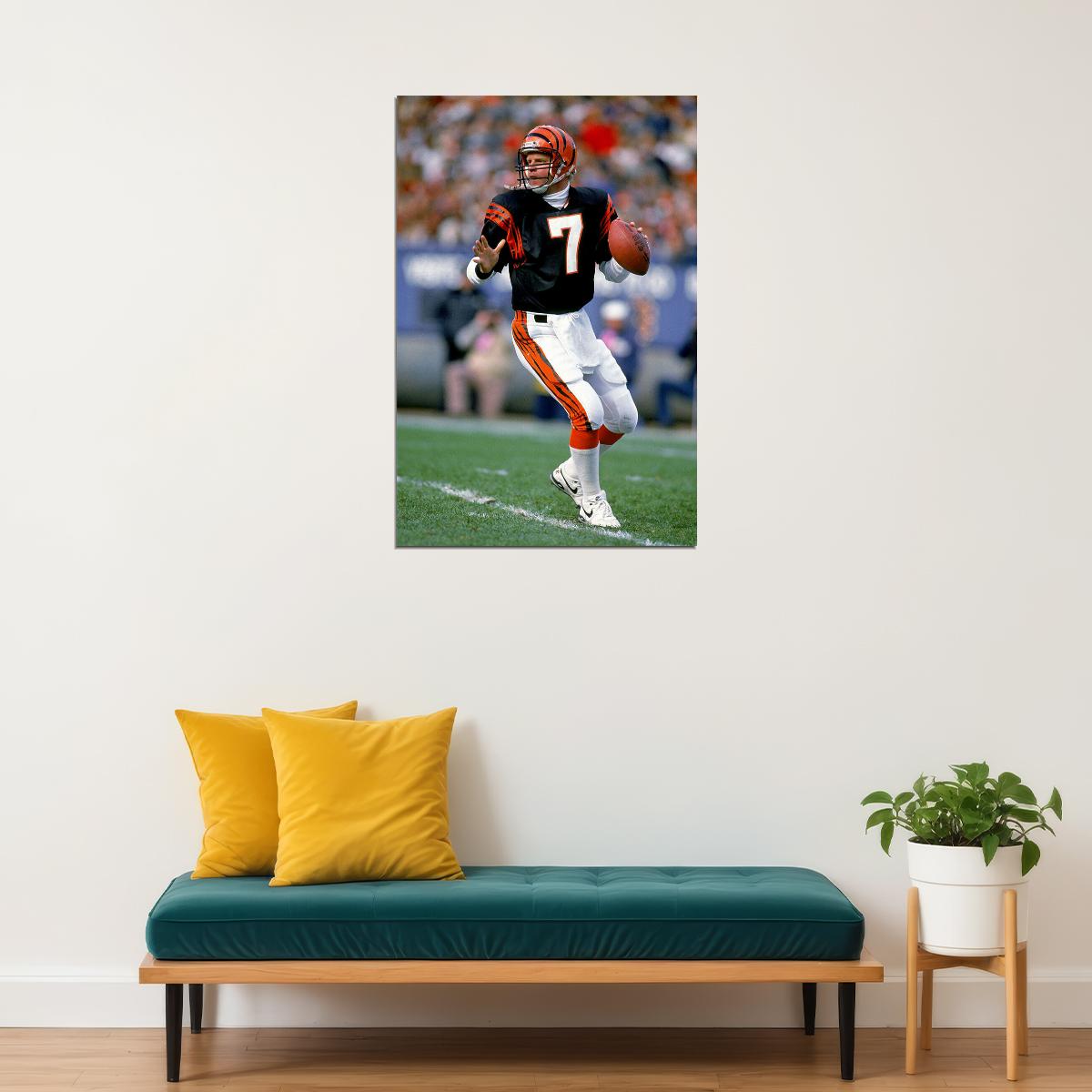 Boomer Esiason New York Football Sport Poster Wall Art Print Home Wall Decor - xonomax