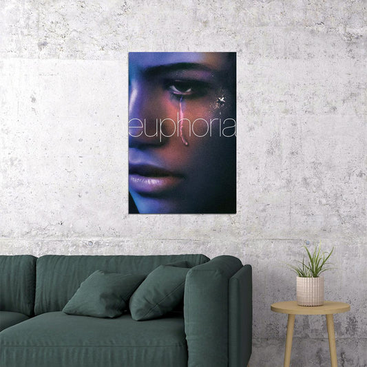 Euphoria Season 1 Zendaya Usa Tv Show Poster Wall Art Print Home Wall Decor - xonomax