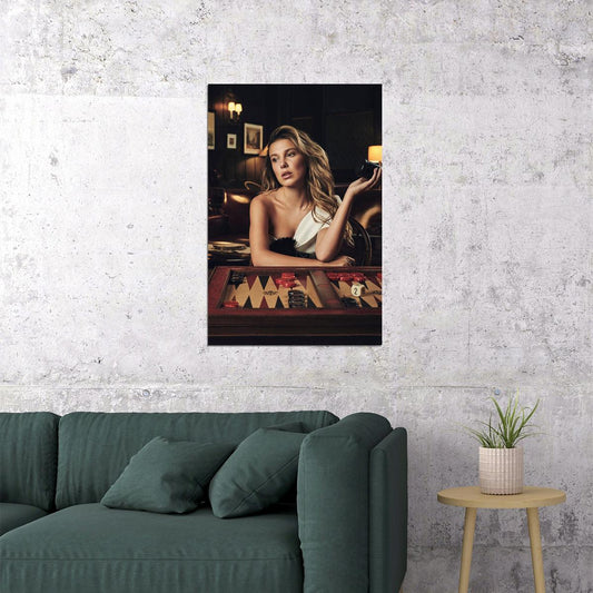 Millie Bobby Brown Eleven Uk Actor Artist Poster Wall Art Print Home Wall Decor - xonomax