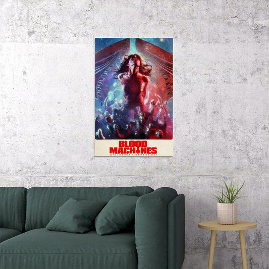 Blood Machines Cyber Punk Space Fight Hot Movie Poster Wall Art Print Home Wall Decor - xonomax