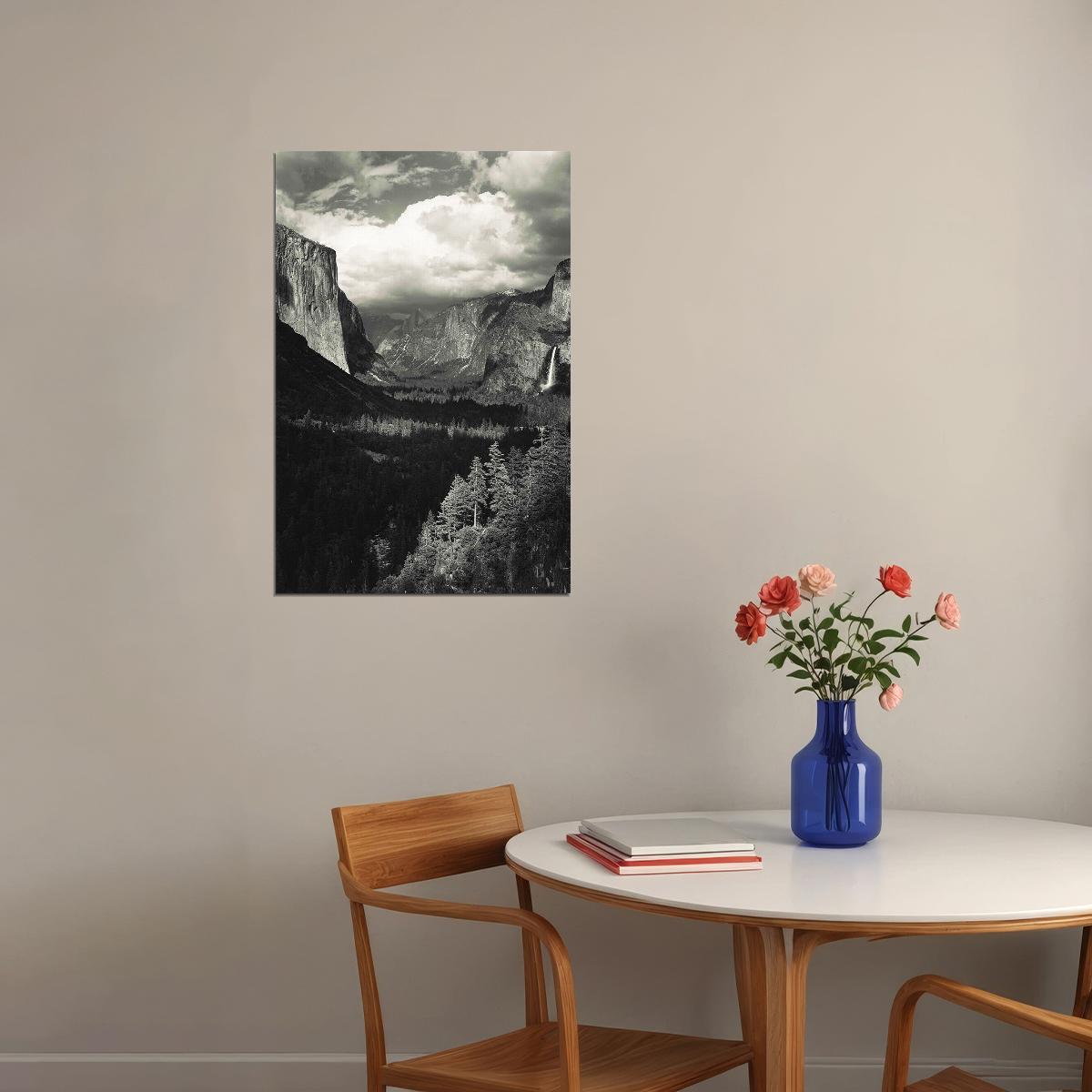 Ansel Adams By The Ocean American Photographer Poster Wall Art Print Home Wall Decor
