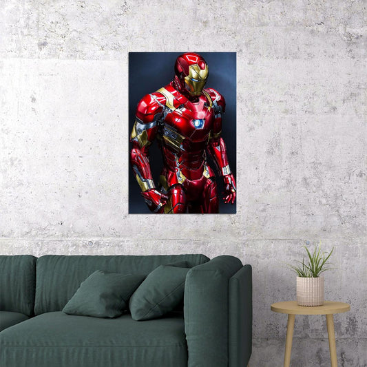 Iron Man Studios Avengers Movie Tony Stark Poster Wall Art Print Home Wall Decor - xonomax