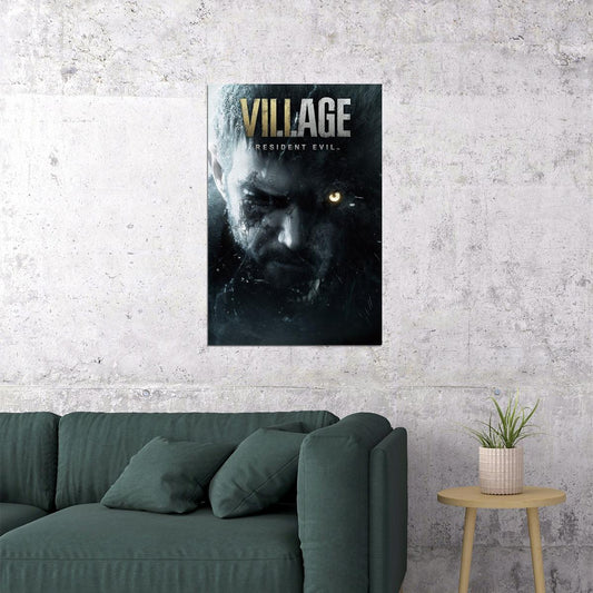Resident Evil Village Video Games Fantasy Excitement Poster Wall Art Print Home Wall Decor - xonomax