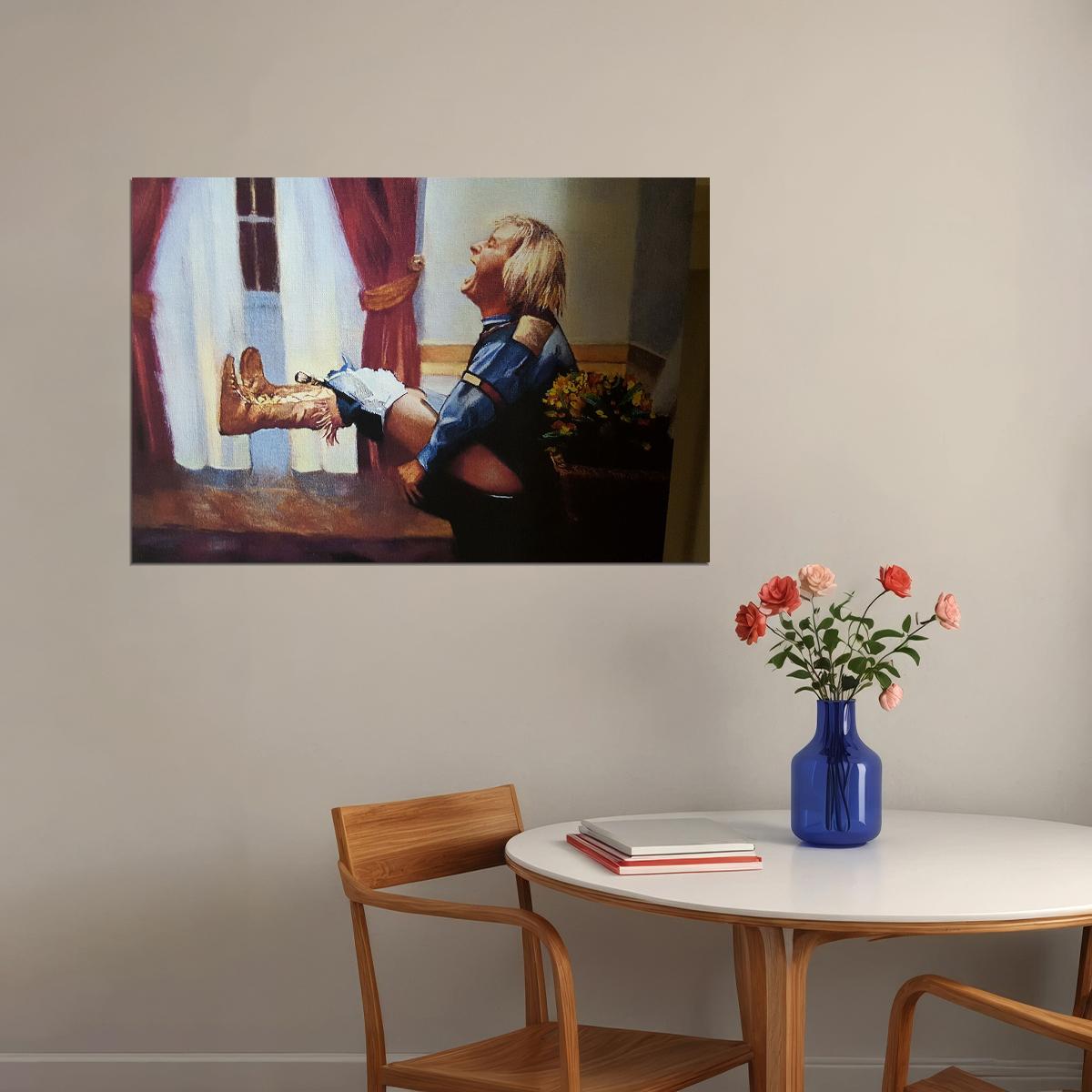 Dumb And Dumber Movie Harry Dunne Bathroom Poster Wall Art Print Home Wall Decor - xonomax