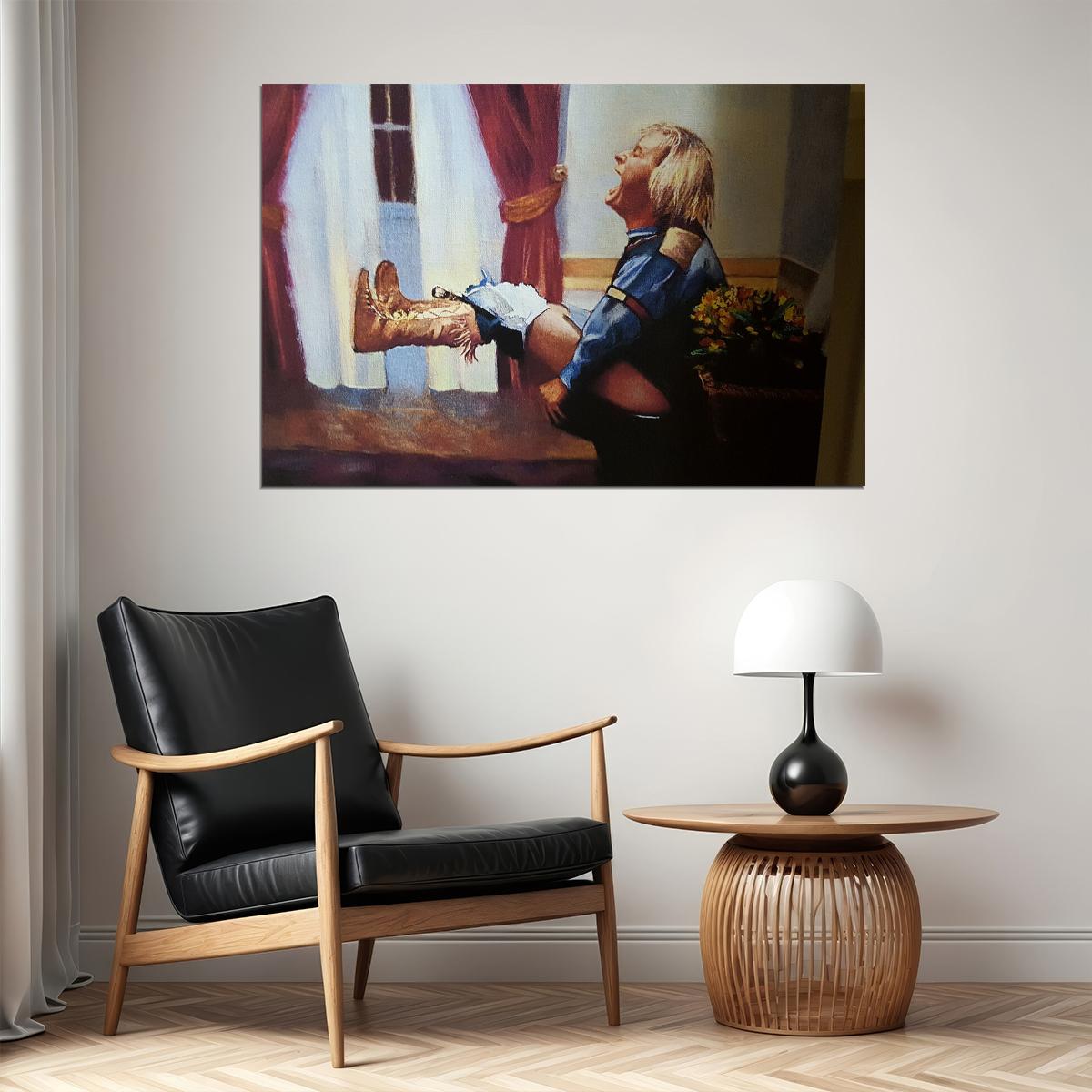 Dumb And Dumber Movie Harry Dunne Bathroom Poster Wall Art Print Home Wall Decor - xonomax