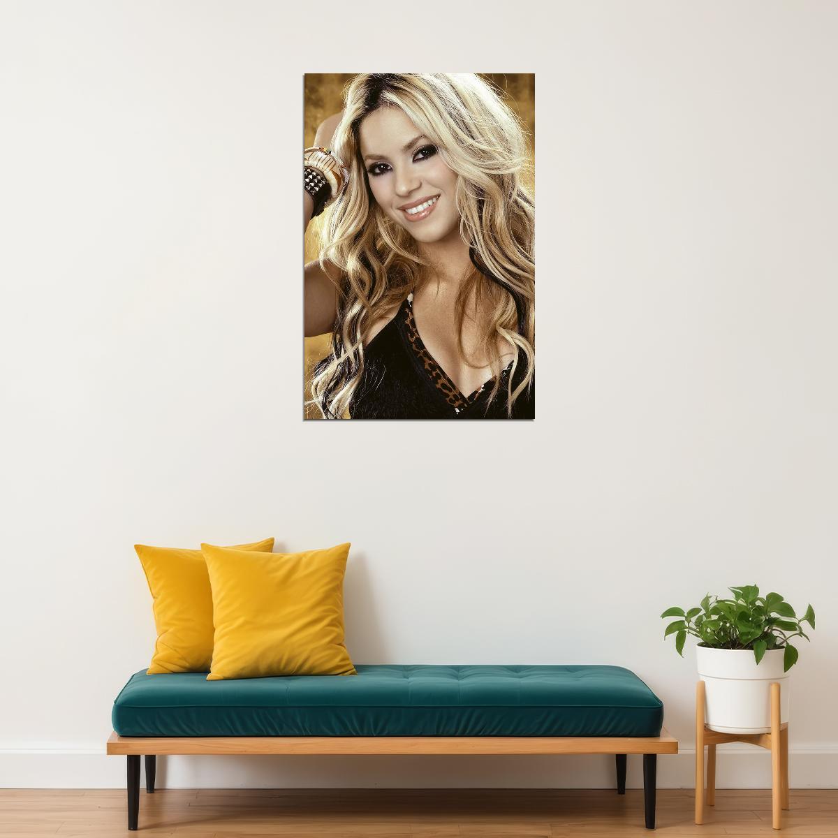 Shakira Celebrity Musician Singer Dancer Poster Wall Art Print Home Wall Decor - xonomax