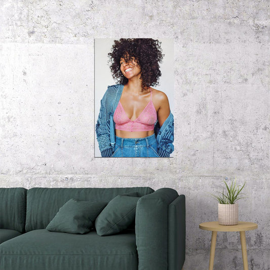 Alicia Keys American Woman Singer Songwriter Artist Poster Wall Art Print Home Wall Decor - xonomax