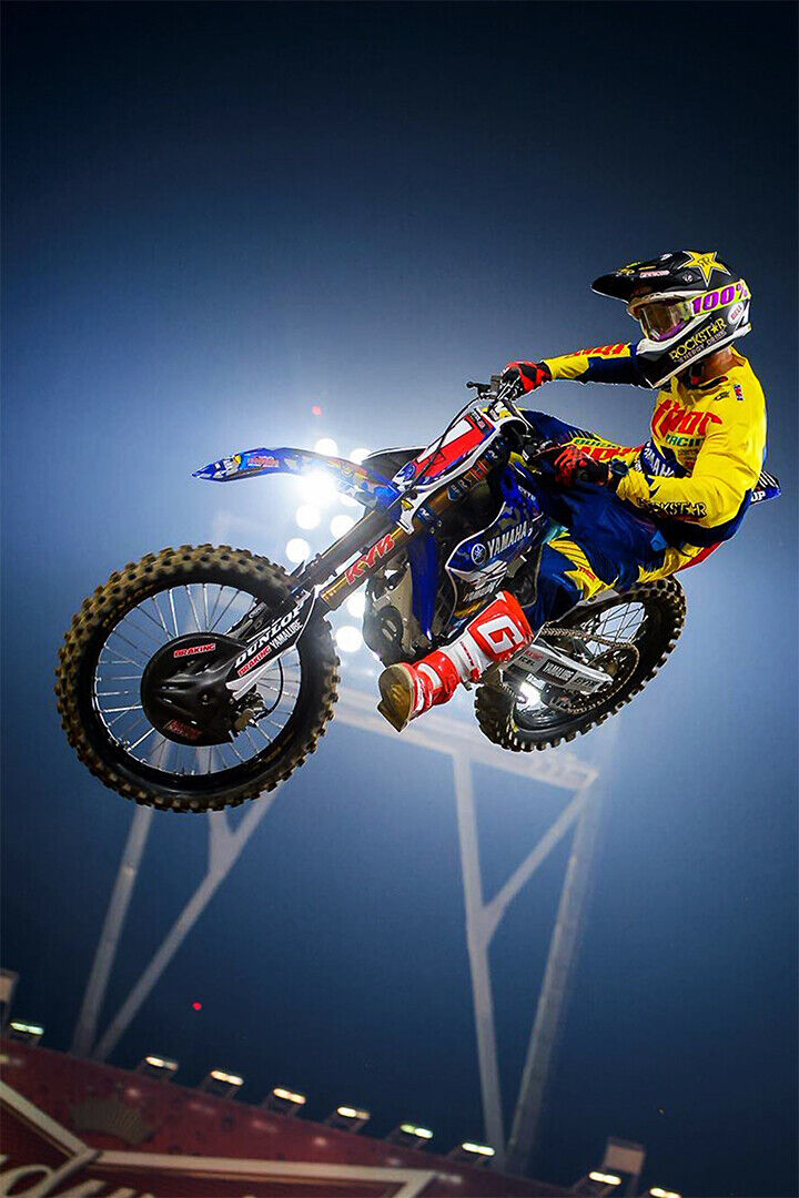 Cooper Webb Motorcycle Cross Country Driver Idol Poster Wall Art Print Home Wall Decor - xonomax