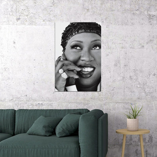 Missy Elliott Celebrity Singer Music Rap Star Poster Wall Art Print Home Wall Decor - xonomax